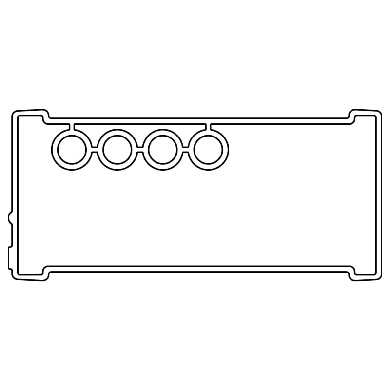 Cometic Gasket — Cometic Cosworth FVA/FVC .060in AFM Valve Cover Gasket
Valve Cover Gasket