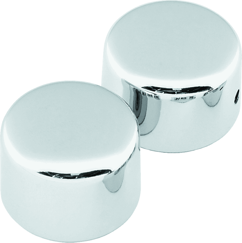 Bikers Choice — Bikers Choice 08-Up Big Twin Black Axle Cap Set Front