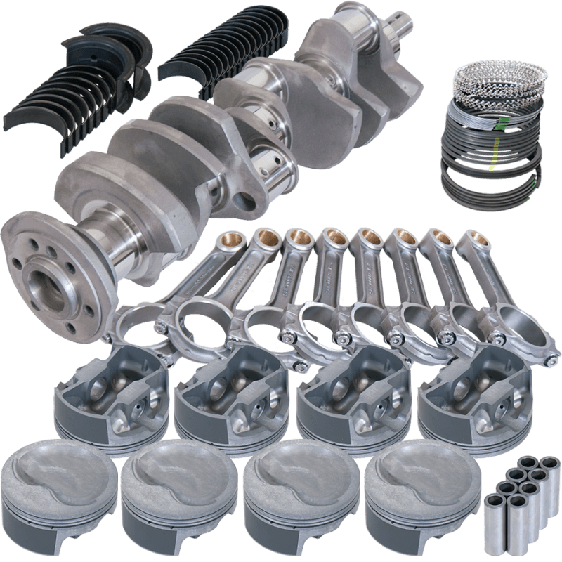 Eagle — Eagle Chevy 400 3.750in Crank 6.000in I-Beam Rods -16cc 4.185in Pistons Rotating Assembly
Pro Street Assembly