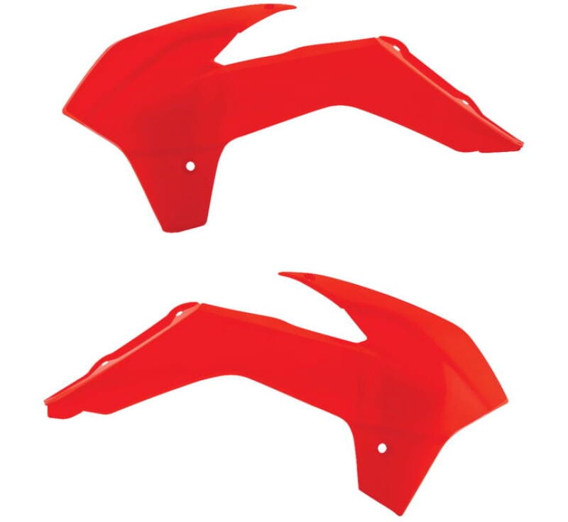 Acerbis — Acerbis 13-17 KTM SX85 Radiator Shrouds - Flo-Orange