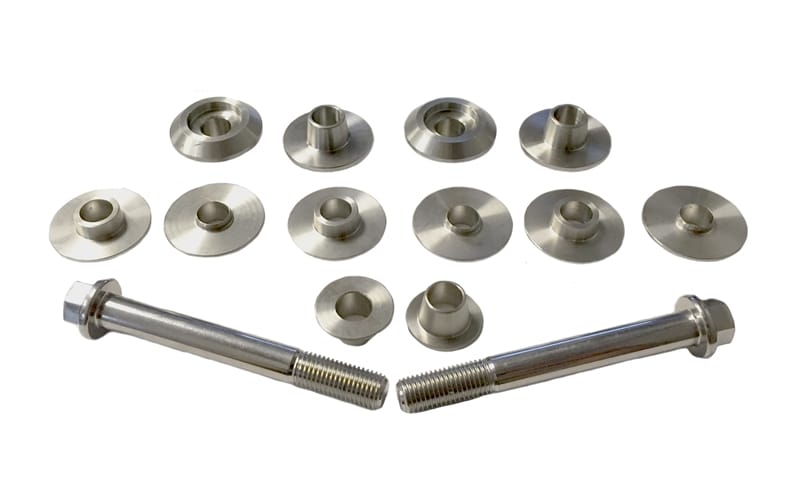 Torque Solution — Torque Solution Billet Subframe Bushing Insert Kit: Audi MK2/MK5