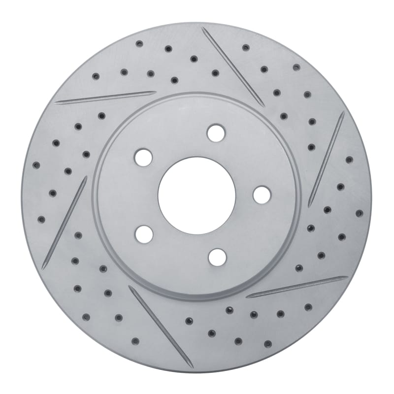 R1 Concepts — R1 01-08 Ford Mondeo (Mexico) Front Right Drilled & Slotted Geo-Carbon Rotor