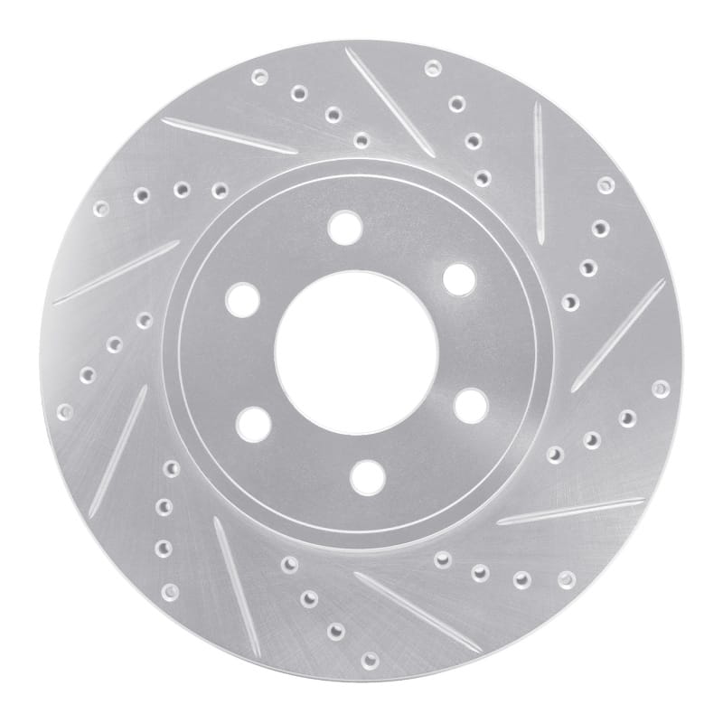 R1 Concepts — R1 03-03 Dodge Durango Front Right Drilled & Slotted Silver Brake Rotor
R1 Brake Rotor Drill