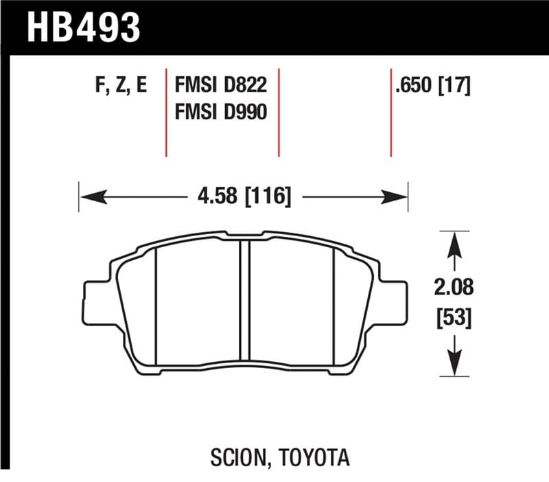 Hawk Performance — HPS Disc Brake Pad