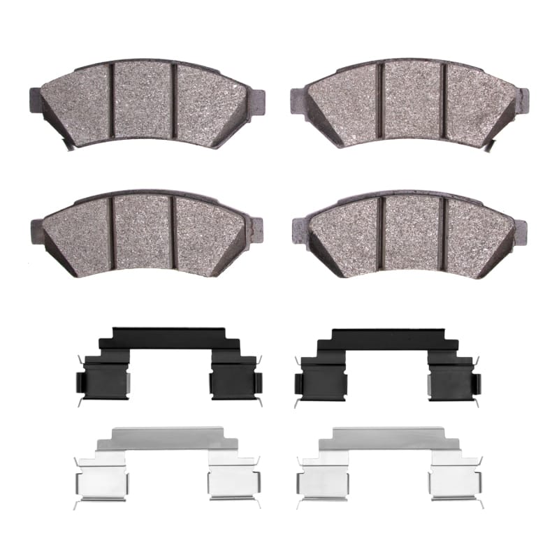 DFC — DFC 05-15 Buick LaCrosse Front 5000 Advanced Ceramic Brake Pads and Hardware Kit
DFC Brake Pad Set