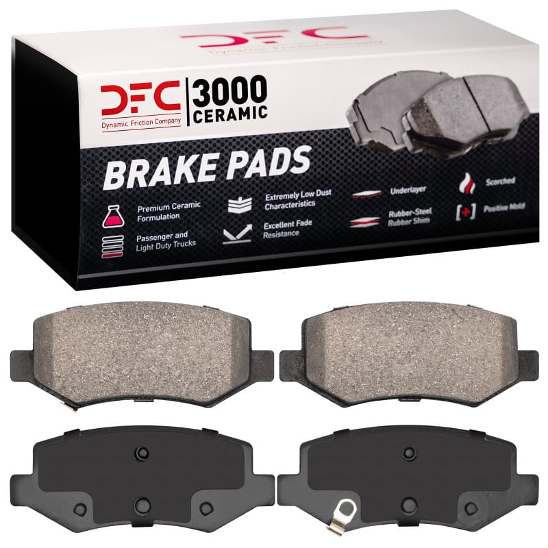 DFC — DFC 22-25 Chevrolet Groove (Mexico) Rear 3000 Ceramic Brake Pads
DFC Brake Pad Set