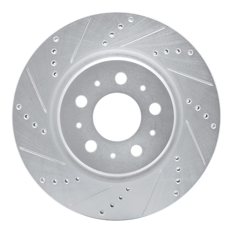 R1 Concepts — R1 17-25 Tesla Model 3 Front Left Drilled & Slotted Silver Brake Rotor
R1 Brake Rotor Drill