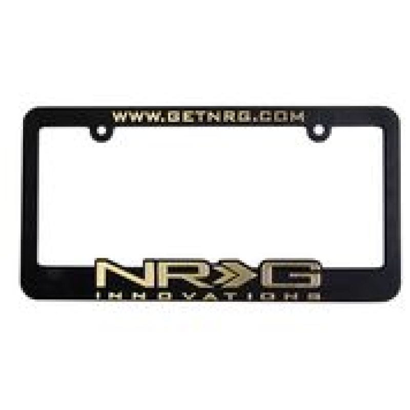 NRG — NRG License Plate Frame - Gold