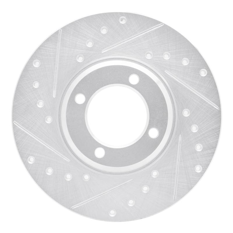 R1 Concepts — R1 63-86 Ford Cortina Front Left Drilled & Slotted Silver Brake Rotor
R1 Brake Rotor Drill