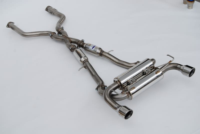 Invidia — Invidia 2022+ Nissan Z 70mm Gemini Cat Back Exhaust - Rolled SS Tips