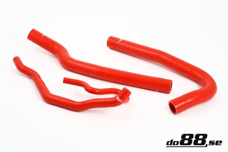 do88 — do88 Volvo 740/940 (w/T5 Engine) Coolant Hoses Red