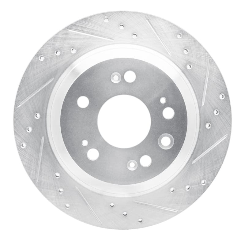 R1 Concepts — R1 2005-2012 Acura RL Rear Right Drilled & Slotted Silver Brake Rotor
R1 Brake Rotor Drill