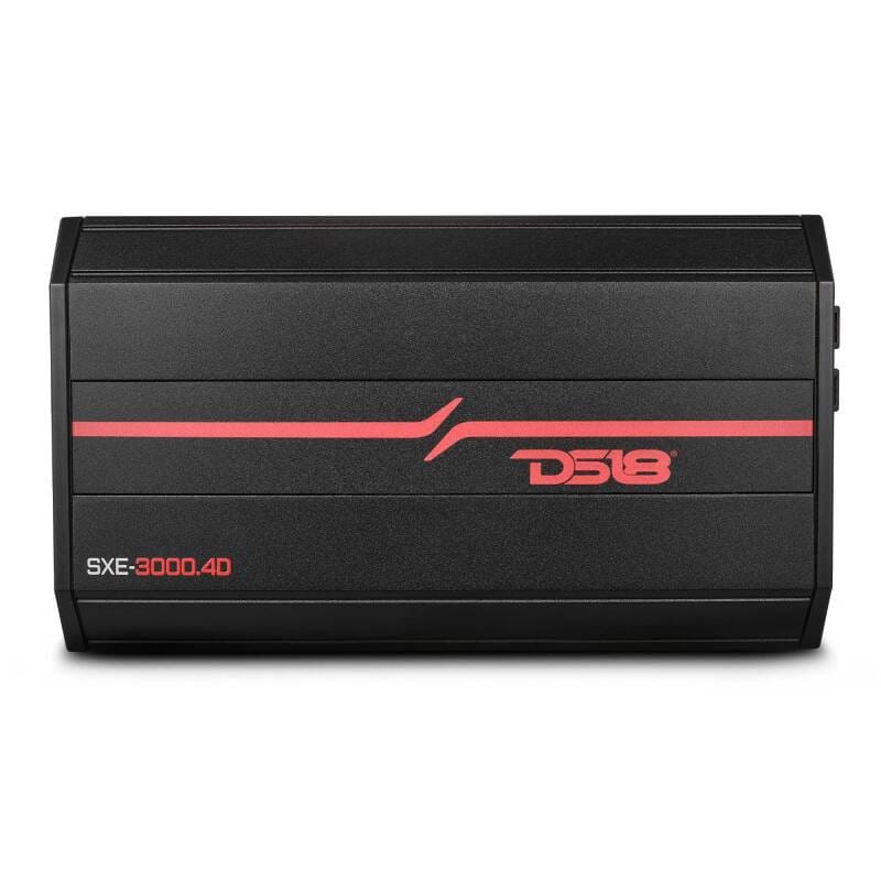 DS18 — DS18 4-Channel SXE Amplifier Class D 2x 500/4ohm Bridge 4 x 320/2ohm 4 x 200/4ohm Watts RMS- Black