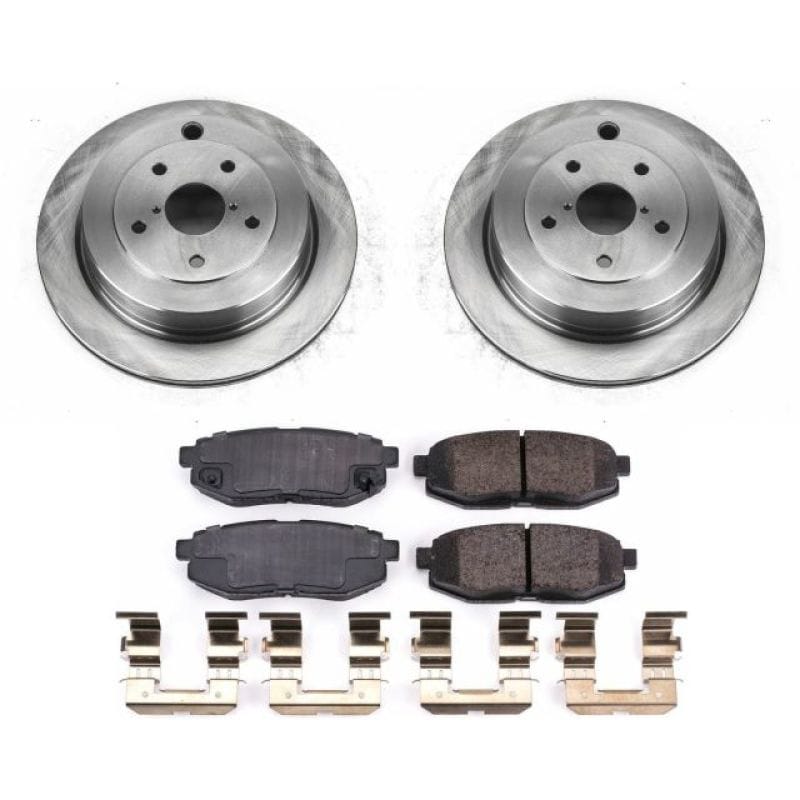 PowerStop — Power Stop 06-07 Subaru B9 Tribeca Rear Autospecialty Brake Kit