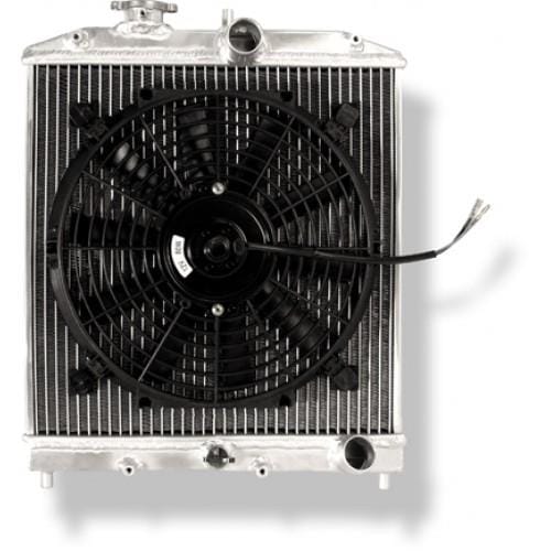 BLOX Racing — BLOX Racing 1992-2000 Honda Civic - 1/2 Core 2 Row Radiator