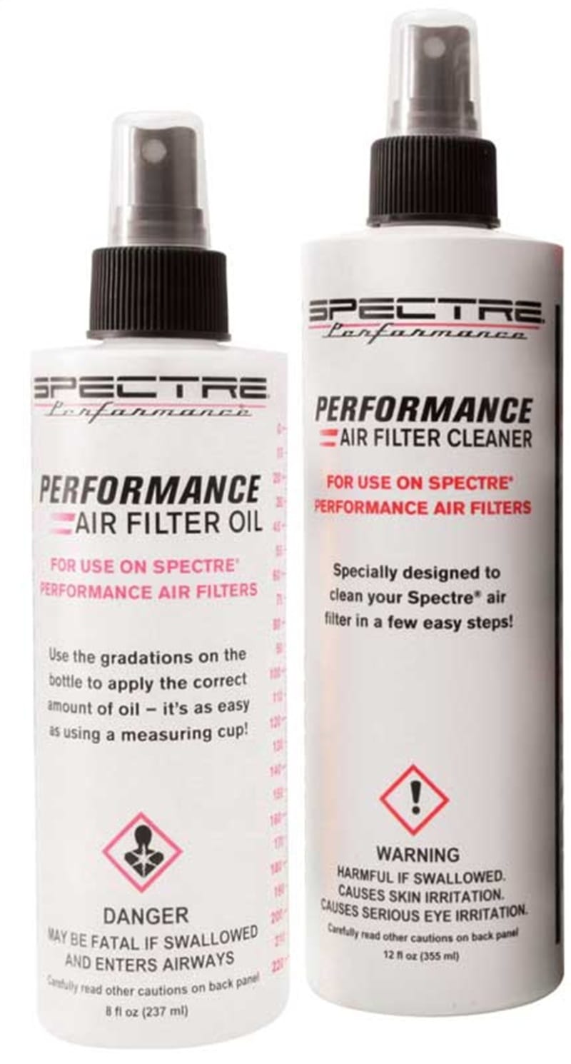 Spectre — Spectre Accucharge Kit for HPR Filters - Clear
Air Filter Cleaning
Cleaner