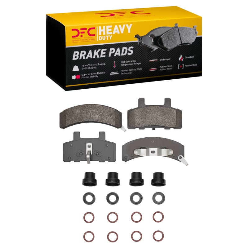 DFC — DFC 88-91 Chevrolet C1500 Front Heavy Duty Pads and Hardware Kit
DFC Brake Pad Set