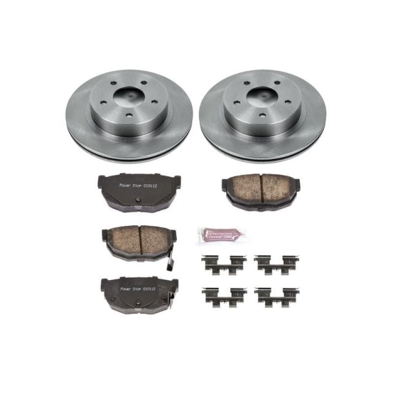 PowerStop — Power Stop 86-89 Nissan 300ZX Rear Autospecialty Brake Kit