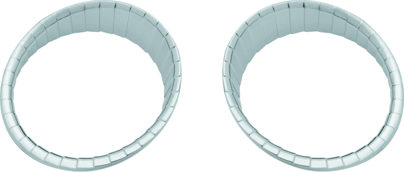 Kuryakyn — Kuryakyn Aztec Gauge Accent 14-23 Indian Models Chrome