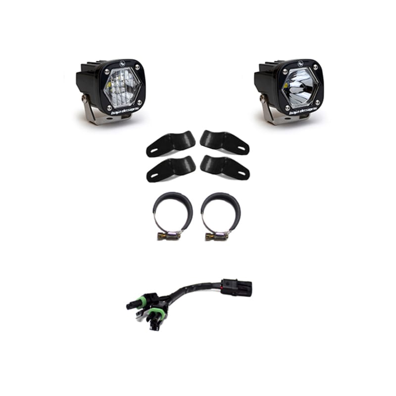 Baja Designs — Baja Designs S1 Universal Moto Kit Driving/Combo w/EFI