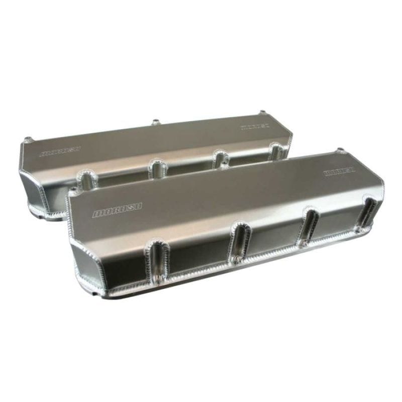 Moroso — Moroso Chevrolet Small Block 4.4in CFE Valve Cover - Fabricated Aluminum - Pair