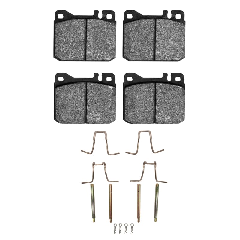 DFC — DFC 73-79 Mercedes-Benz 280CE Front 5000 Advanced Low Metallic Brake Pads and Hardware Kit
DFC Brake Pad Set