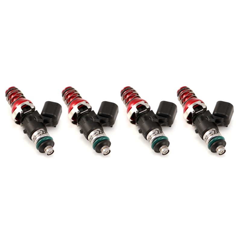 Injector Dynamics — Injector Dynamics 1340cc Injectors - 48mm Length - 11mm Gold Top - 14mm Lower O-Ring (Set of 4)