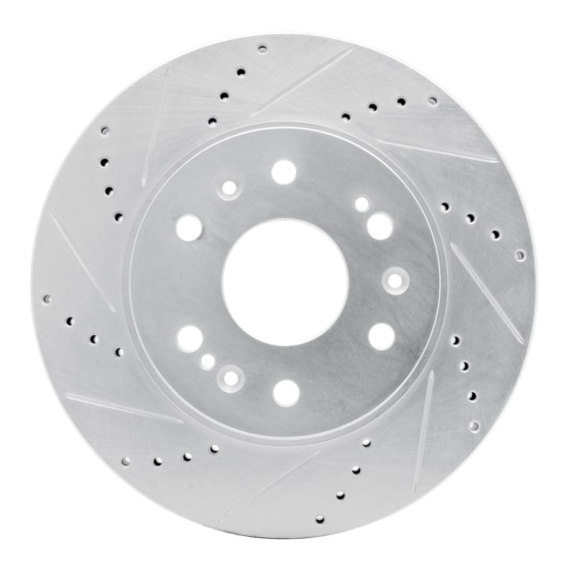 R1 Concepts — R1 05-19 Chevrolet Silverado 1500 Front Left Drilled & Slotted Silver Brake Rotor
R1 Brake Rotor Drill