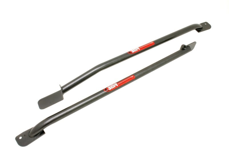 BMR Suspension — BMR 93-02 F-Body Non-Convertible Weld-On Tubular Subframe Connectors - Black Hammertone