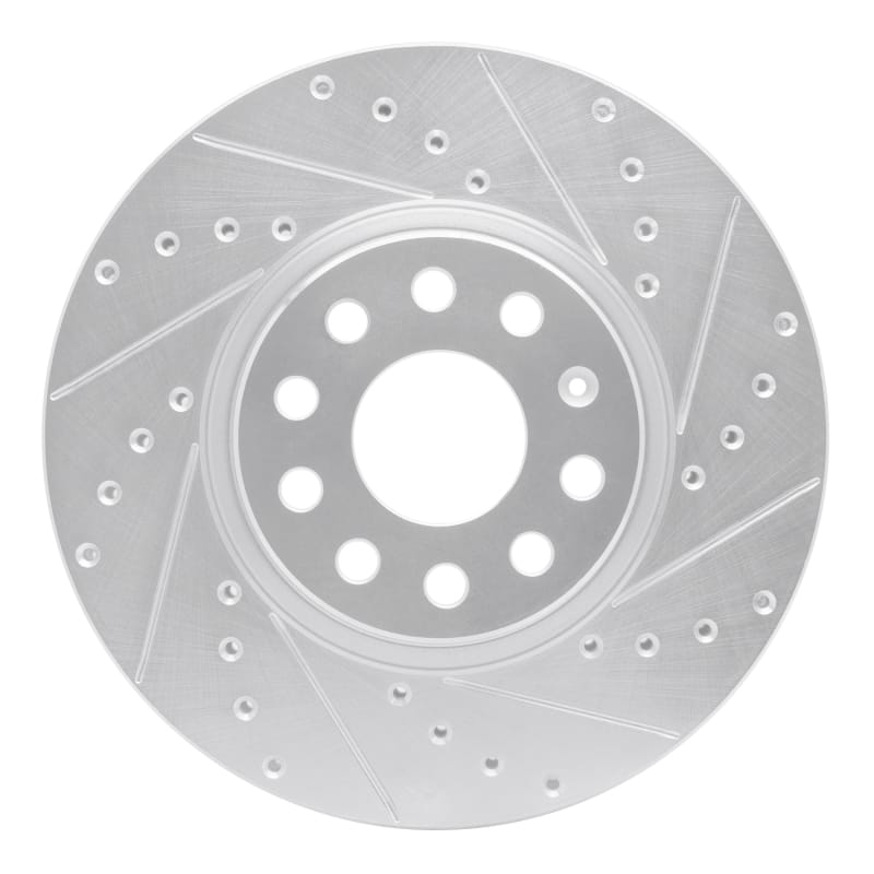 R1 Concepts — R1 05-25 Audi A3 Quattro Front Right Drilled & Slotted Silver Brake Rotor
R1 Brake Rotor Drill