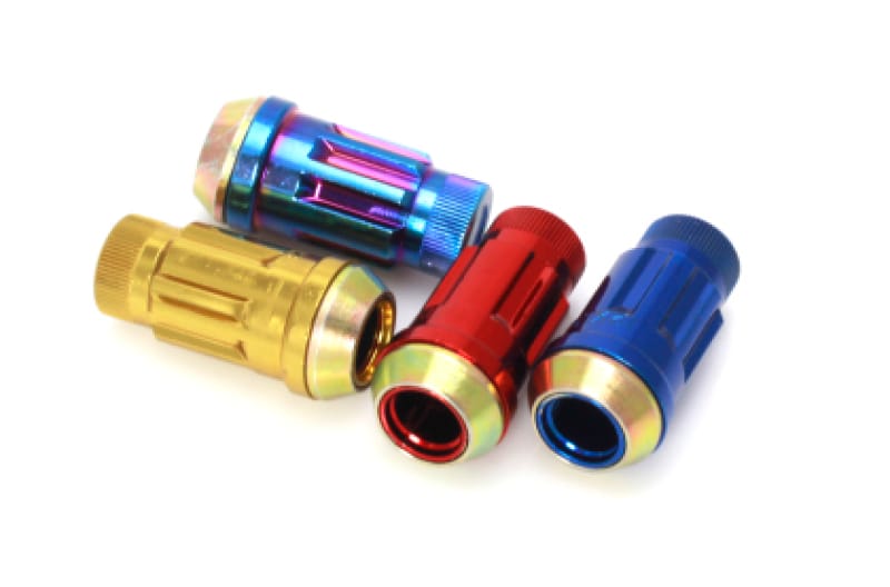 Wheel Mate — Wheel Mate Muteki SR45R Lug Nut Kit Lock Set 12x1.5 45mm - Burned Titanium