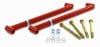 BMR Suspension — BMR 68-72 A-Body Control Arm Reinforcement Braces - Red