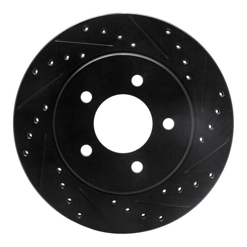 R1 Concepts — R1 91-02 Chrysler Grand Voyager Front Right Drilled & Slotted Black Brake Rotor
R1 Brake Rotor Drill