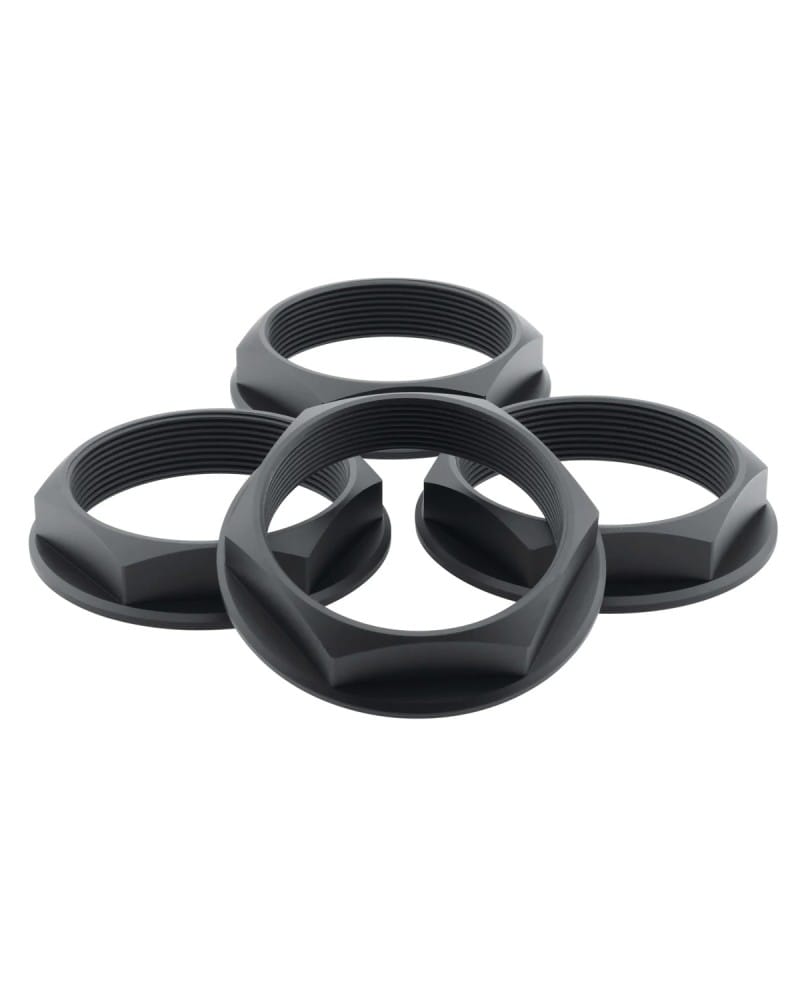 fifteen52 — fifteen52 Super Touring Nut V2 - Anodized Black w/ Satin Clear - Set of 4