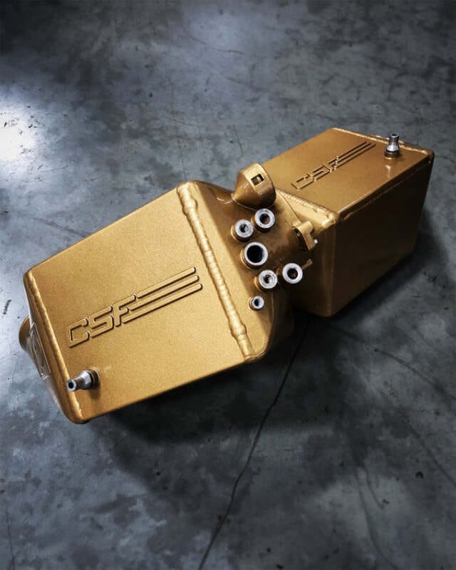 CSF — CSF 12-16 BMW M5 (F10) / 12-18 BMW M6 (F06/F12/F13) Twin Charge-Air-Cooler Set - Carbon Gold Gloss