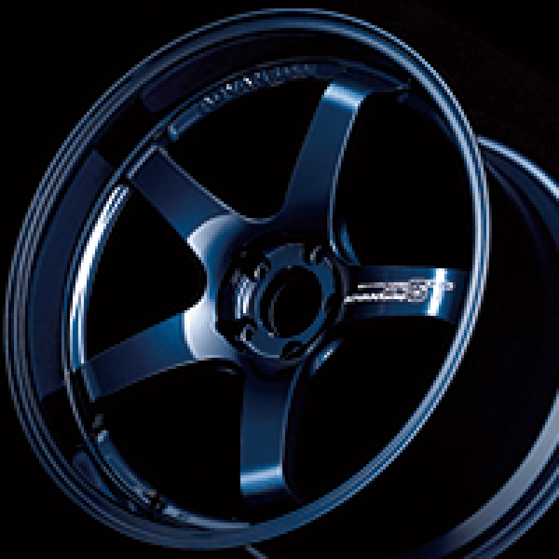 Advan — Advan GT Premium Version 21x10.5 +24 5x114.3 Racing Titanium Blue Wheel