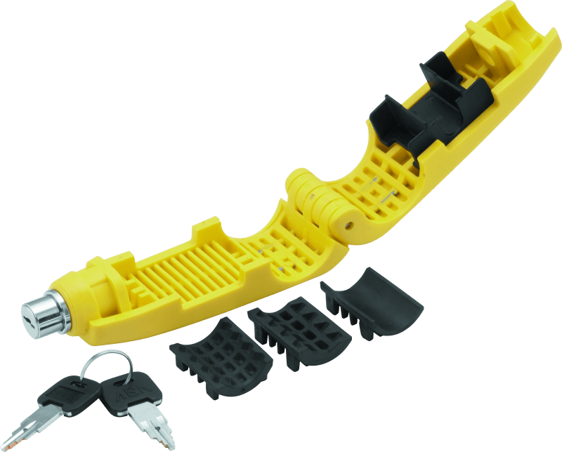 BikeMaster — Bully Lock Bully Grip Lock - Yellow