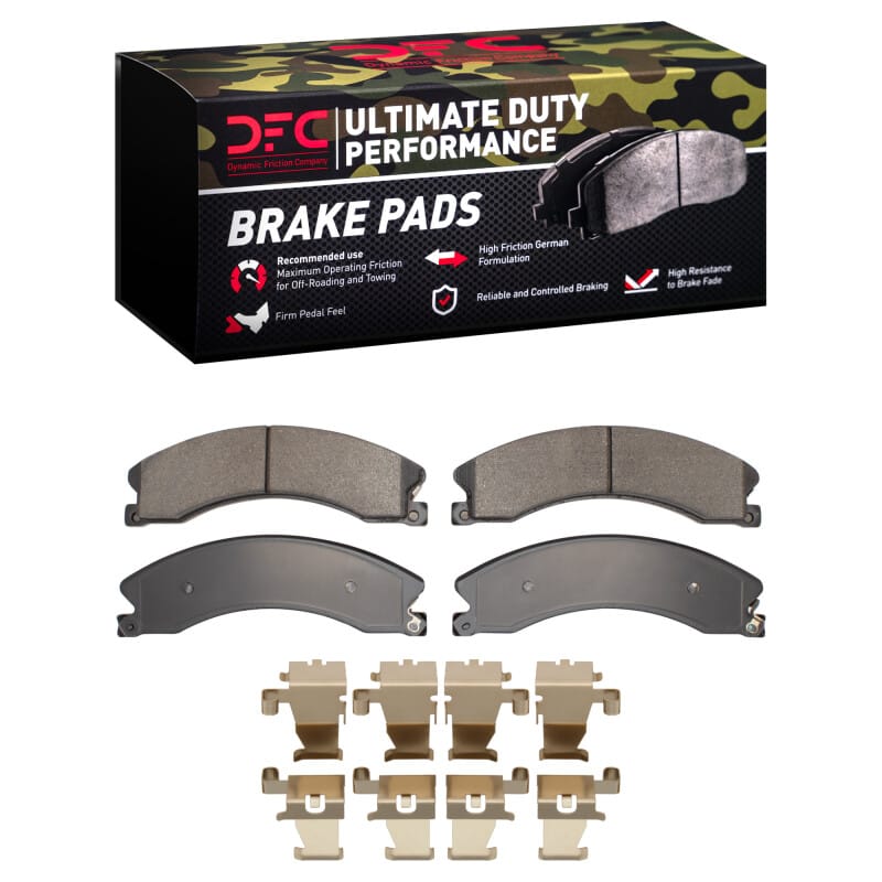 DFC — DFC 09-24 Chevrolet Silverado 3500 HD Front/Rear Ultimate Duty Perf Brake Pads & Hardware Kit
DFC Brake Pad Set