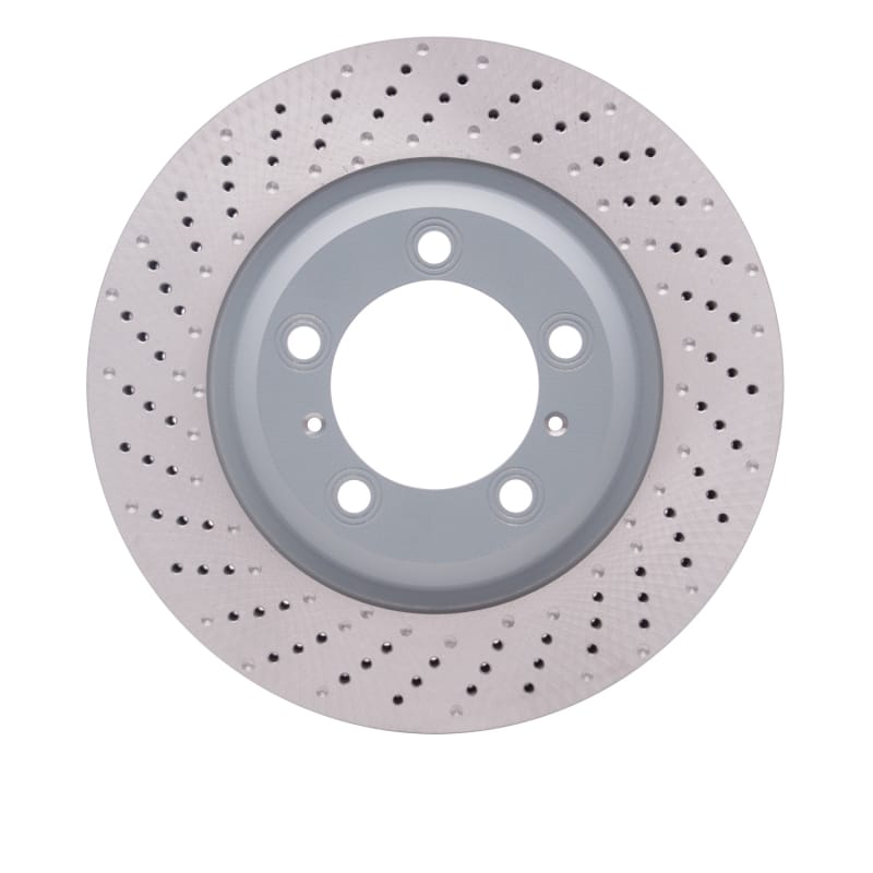 DFC — DFC 12-16 Porsche 911 Left Front Drilled Hi-Carbon Alloy Geomet Coated Rotor
DFC Brake Rotor