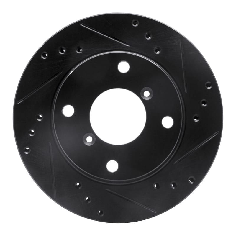 R1 Concepts — R1 89-94 Suzuki Swift Front Right Drilled & Slotted Black Brake Rotor
R1 Brake Rotor Drill