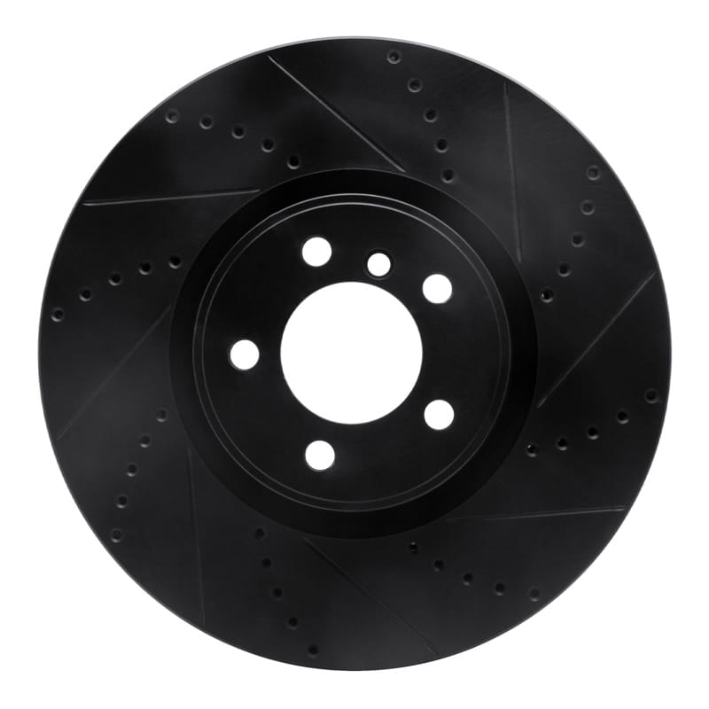 R1 Concepts — R1 10-12 Land Rover Range Rover Front Right Drilled & Slotted Black Brake Rotor
R1 Brake Rotor Drill
