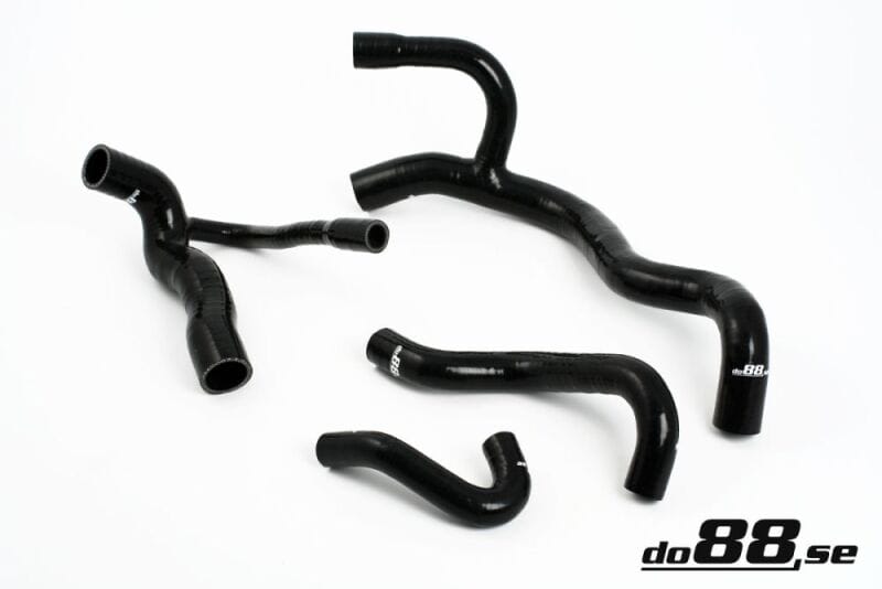 do88 — do88 92-96 Audi S2/RS2 2.2T (ABY/ADU) Radiator Hoses - Black