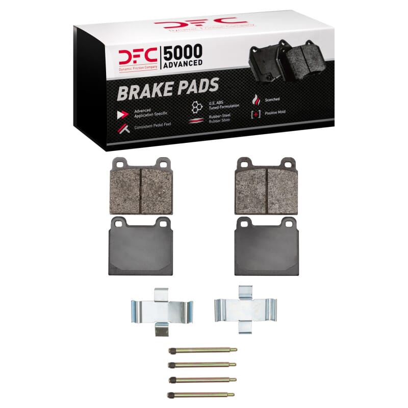 DFC — DFC 70-72 Mercedes-Benz 300SEL Front 5000 Advanced Low Metallic Brake Pads and Hardware Kit
DFC Brake Pad Set