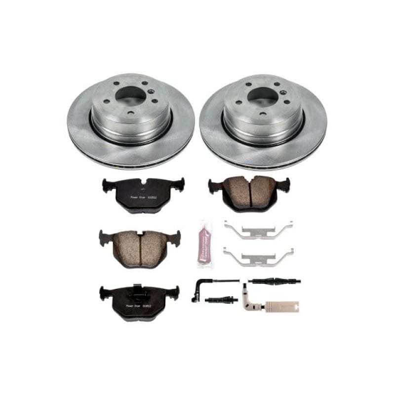 PowerStop — Power Stop 06-07 BMW 525xi Rear Autospecialty Brake Kit