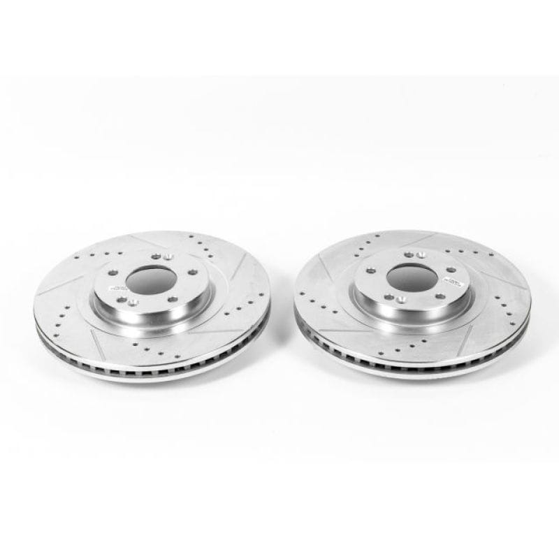 PowerStop — Power Stop 13-18 Hyundai Santa Fe Front Evolution Drilled & Slotted Rotors - Pair
PowerStop XPR