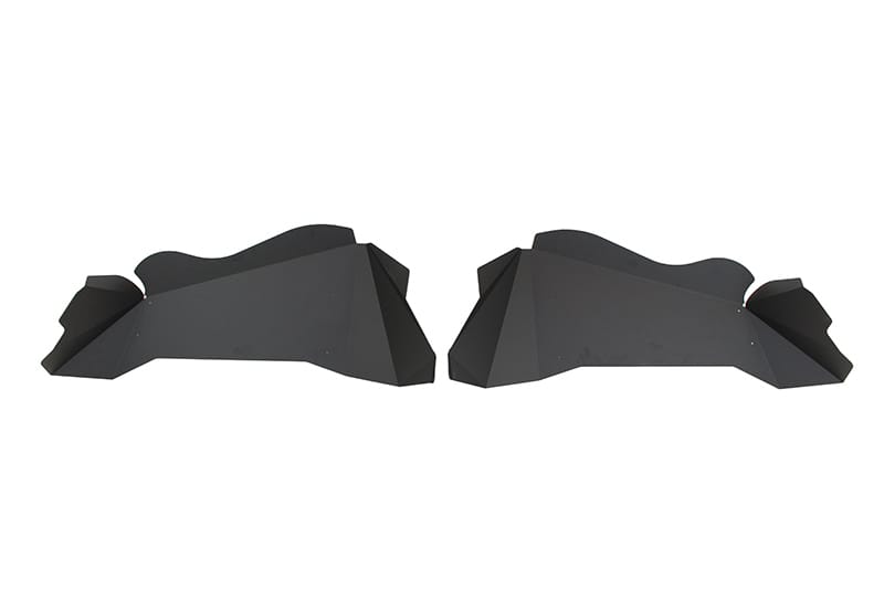 Fishbone Offroad — Fishbone Offroad 07-18 Jeep Wrangler JK Aluminum Rear Inner Fenders - Black Powdercoat