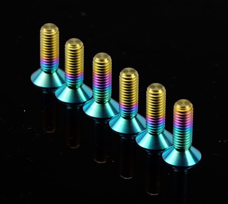 NRG — NRG Titanium Steering Wheel Screw Upgrade Kit (Conical) - Multi Color