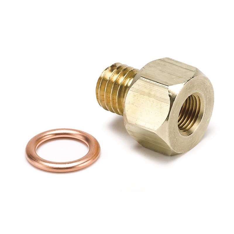 AutoMeter — Autometer Metric Electric Temperature or Pressure Adapter - 1/8in NPT to M12x1.75
1/8 NPT-M12x1.75 FIT