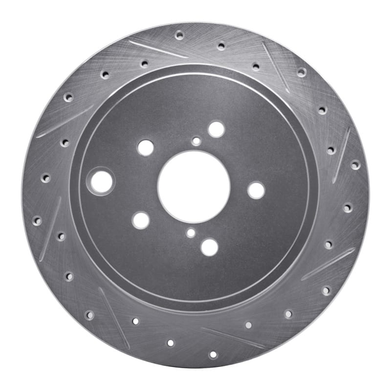 R1 Concepts — R1 10-25 Scion FR-S Rear Right Drilled & Slotted Silver Brake Rotor
R1 Brake Rotor Drill