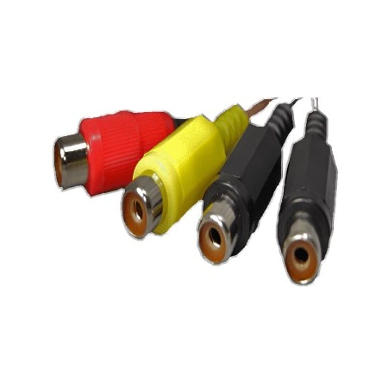 Tazer — Tazer 15-16 Dodge Challenger/Charger/Durango/14-16 Jeep Grand Cherokee AV Input Cable Kit